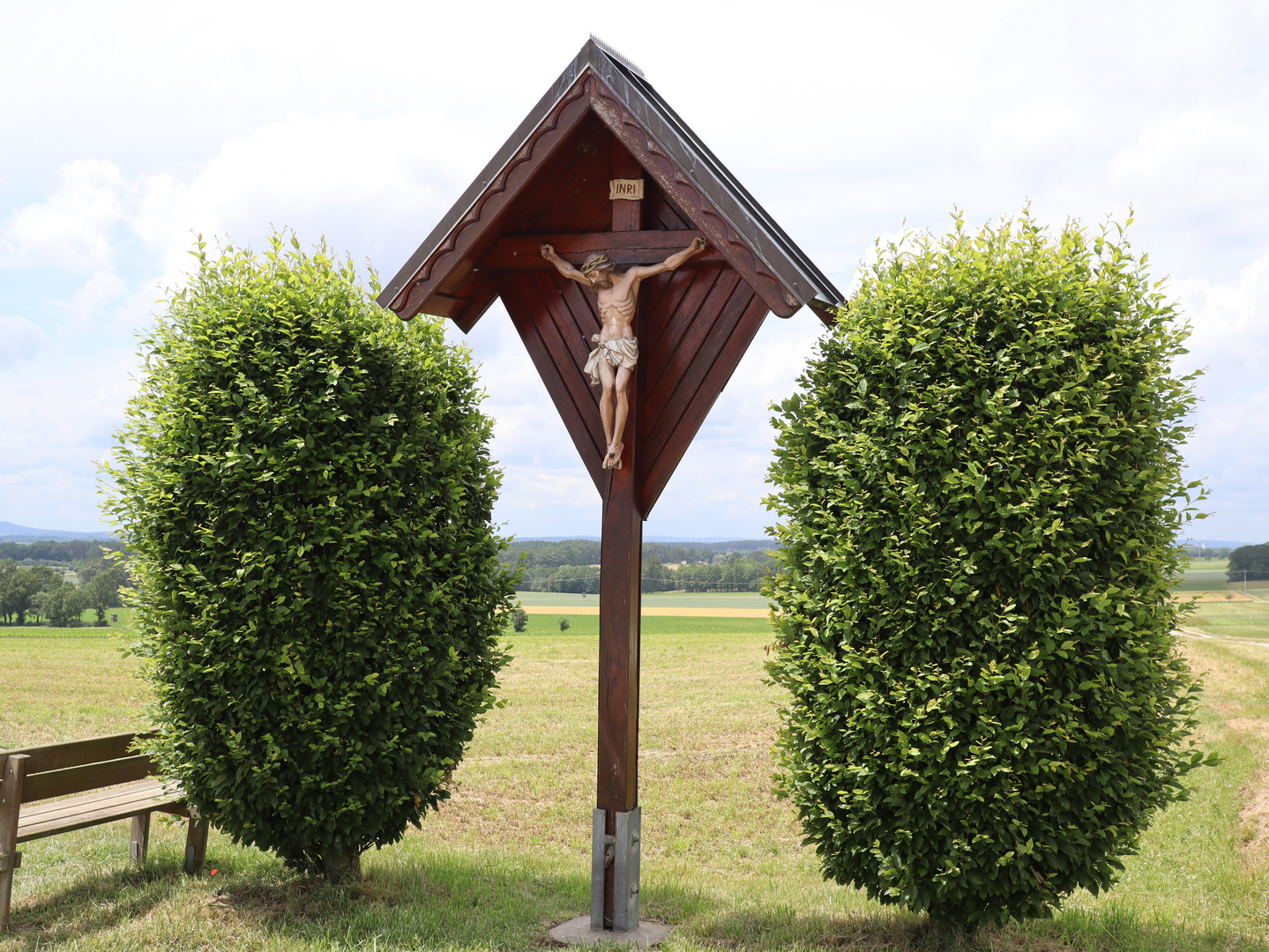 Feldkreuze in der Landschaft um Allersberg