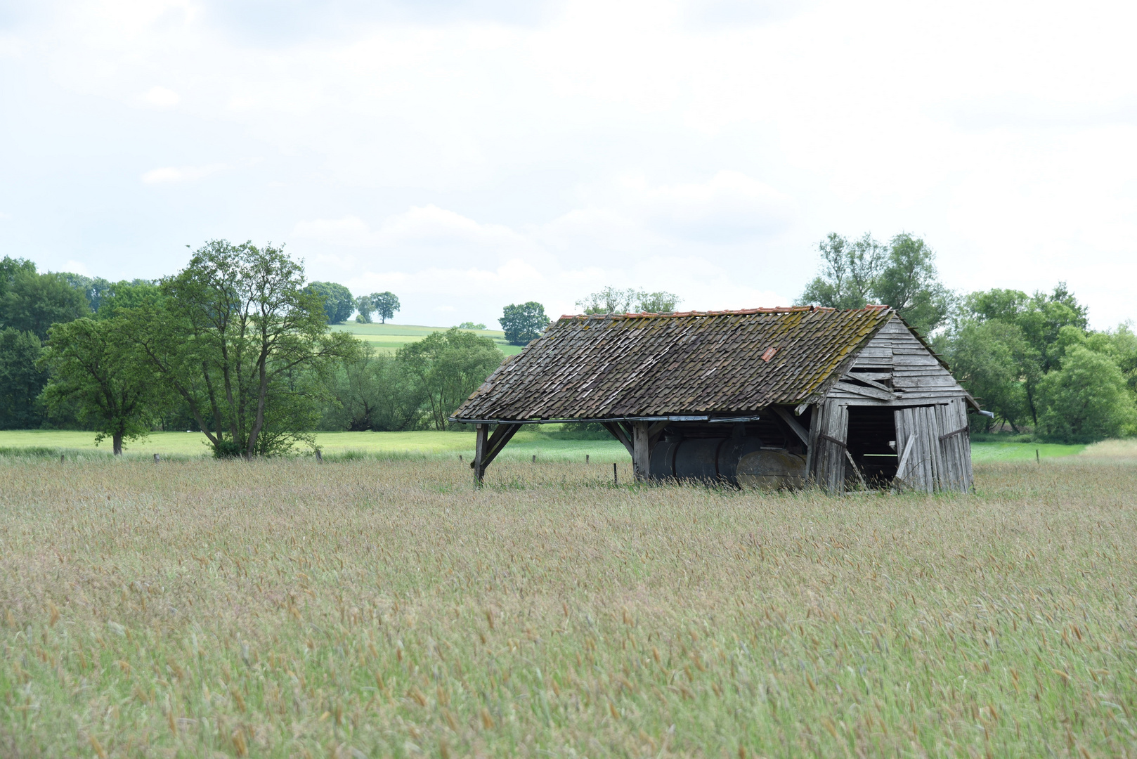 Feldscheune in der Schwalm