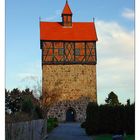 Feldsteinkirche im Abendlicht