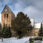 Feldsteinkirche Langensalzwedel im Januar 2014