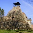 Feldsteinpyramide in Garzau