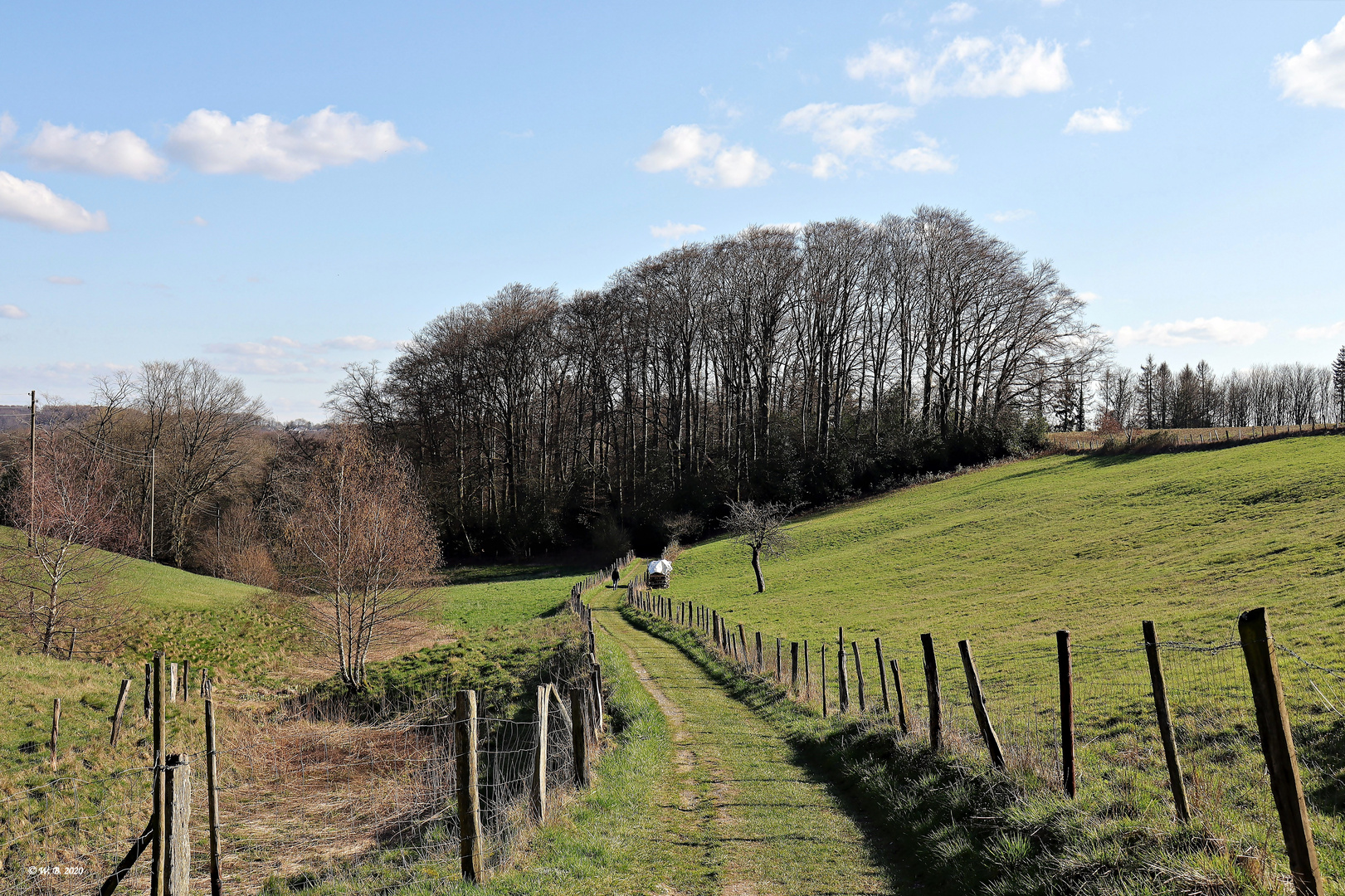 Feldweg.