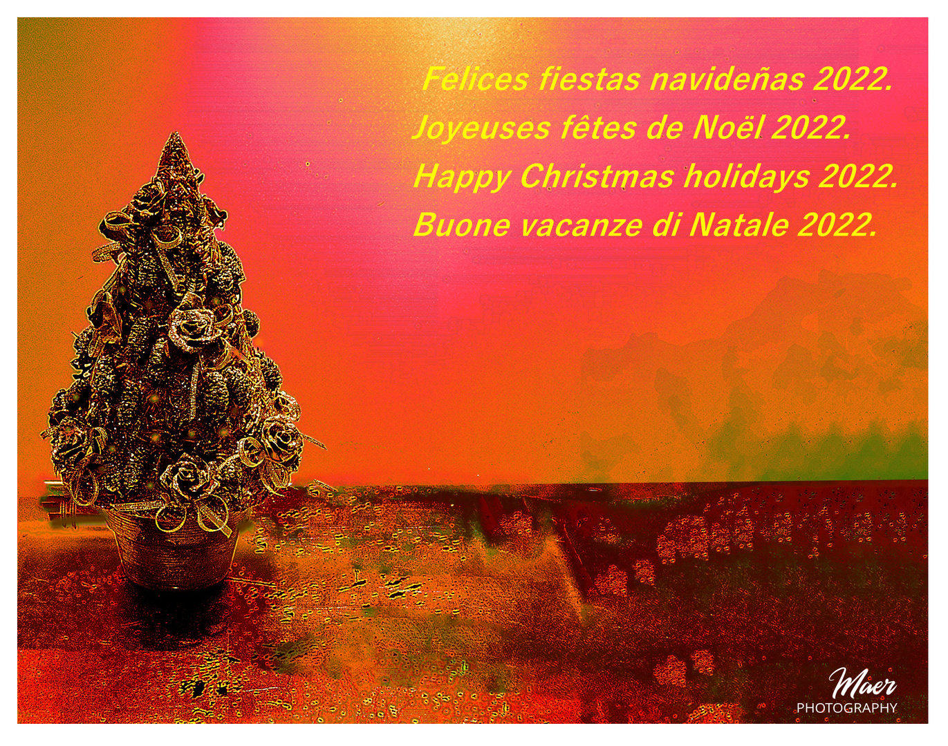 Felices fiestas 2022..