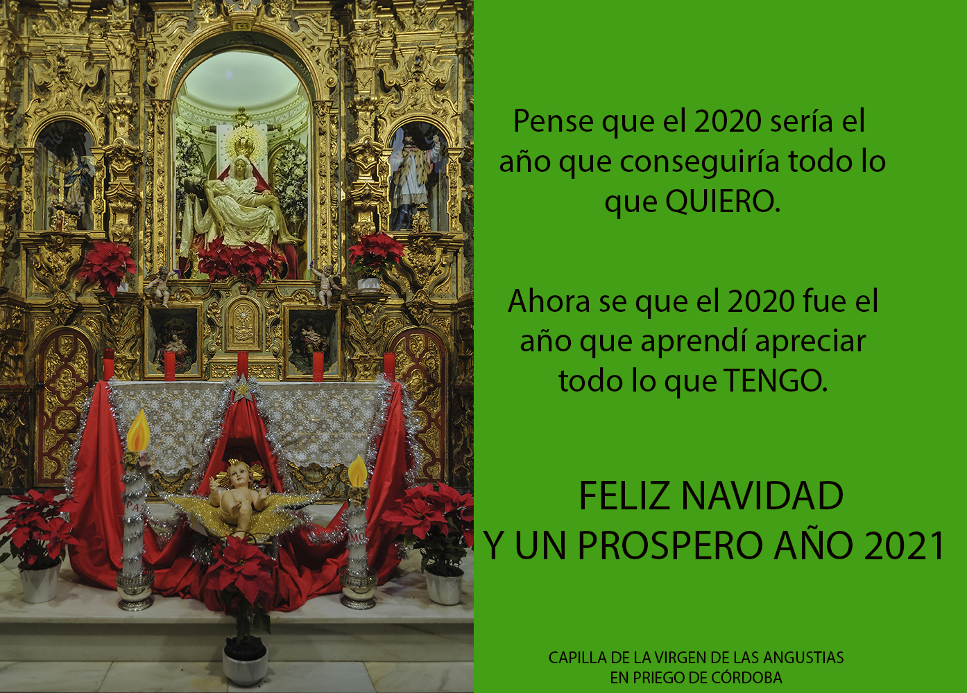 FELIZ NAVIDAD Y UN PROSPERO AÑO 2021 A TODOS LOS MIEMBROS DE FOTOCOMMUNITY