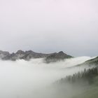 Fellhorn bei Regenwetter