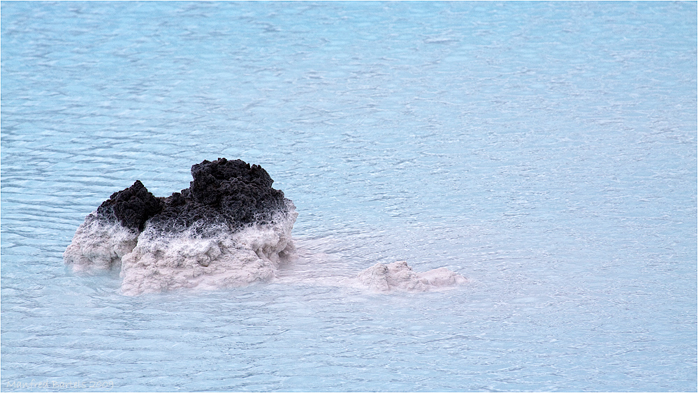 Fels in der Blauen Lagune...