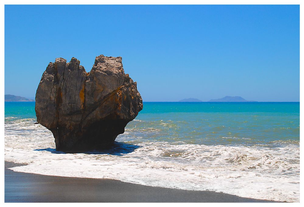 Fels in der Brandung Foto &amp; Bild europe, greece, crete kreta Bilder