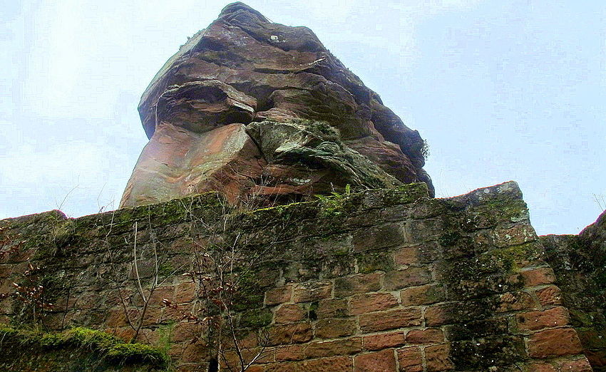 Fels und Burg