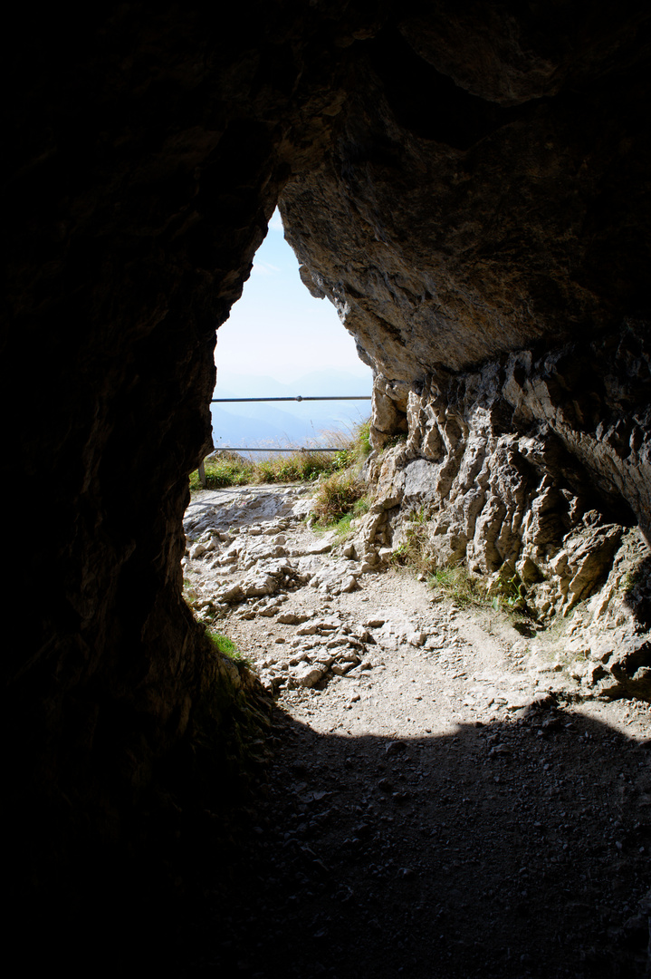 Felsdurchbruch am Wendelstein 1, unbearbeitet