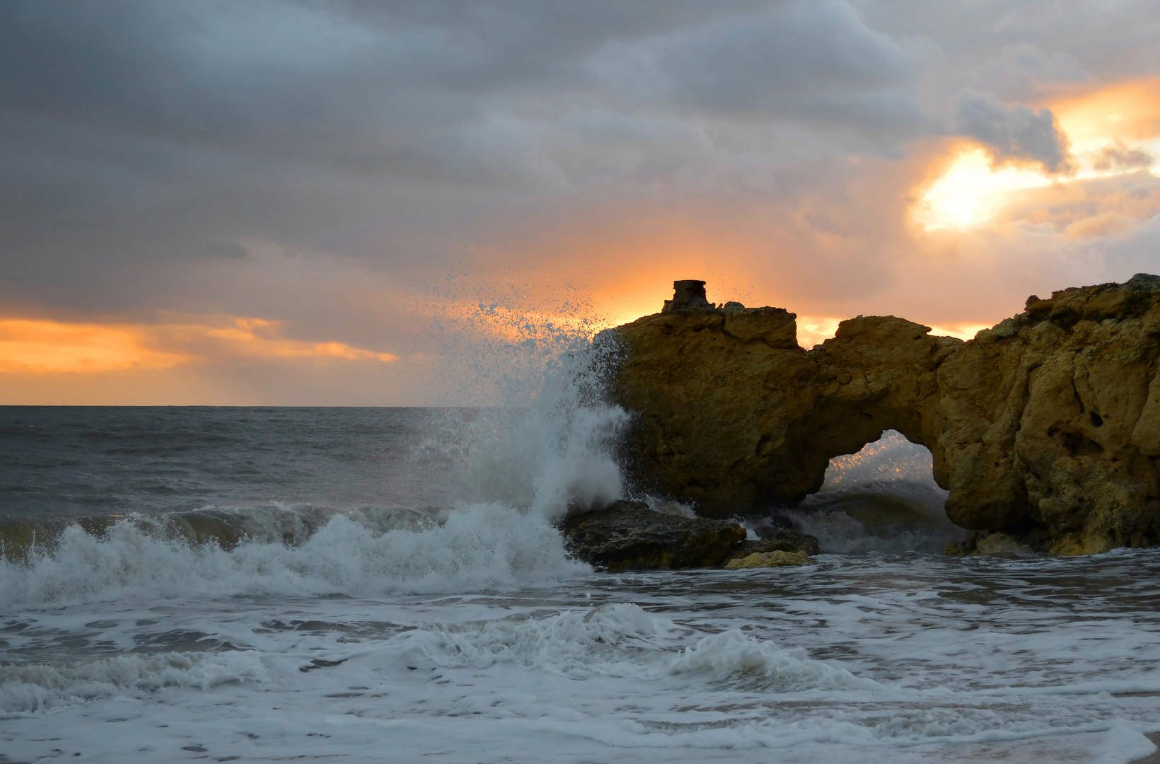 Felsen-Algarve