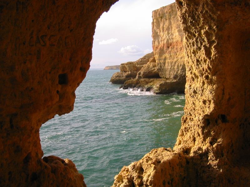 Felsen-Algarve