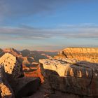 Felsen am Grand Canyon-Rand