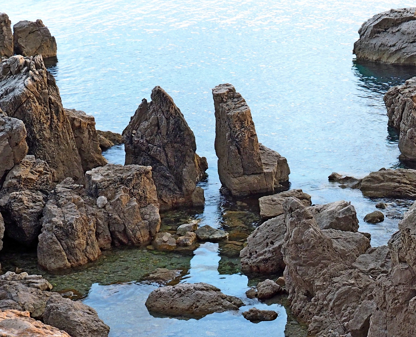 Felsen am Mittelmeer