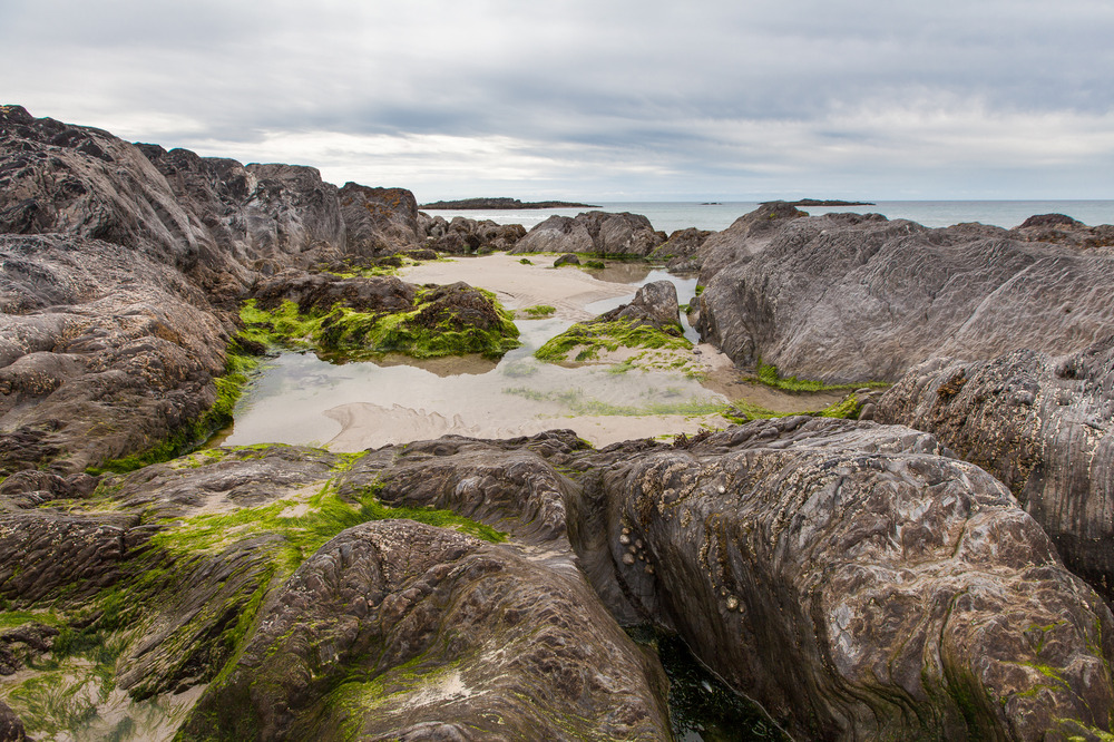 Felsen am Owenahincha Beach