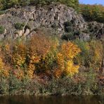 Felsen am rechten Müglitzufer