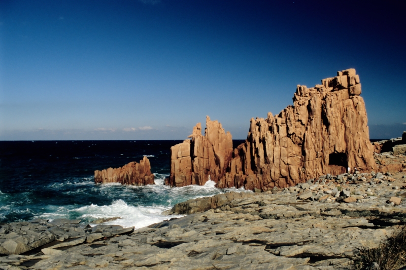 Felsen am Strand