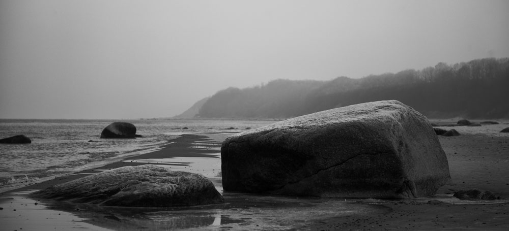 Felsen am Strand