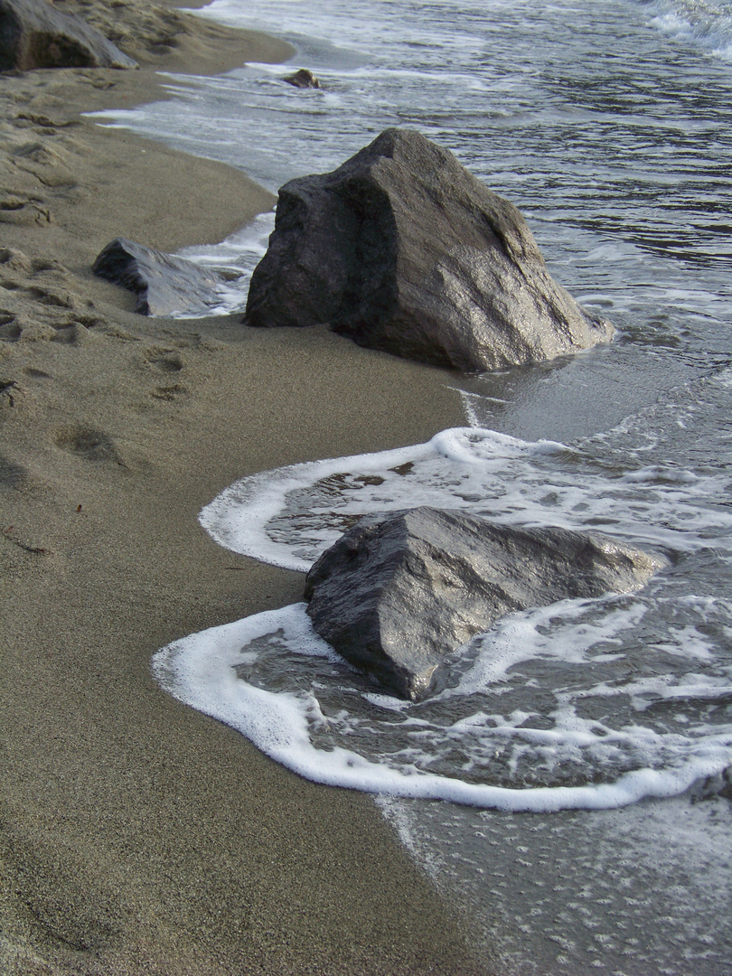 Felsen am Strand