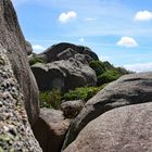 Felsen an der Granitküste