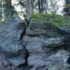 Felsen auf der Friesacher Burgbaustelle