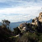 Felsen bei Calp, Spanien