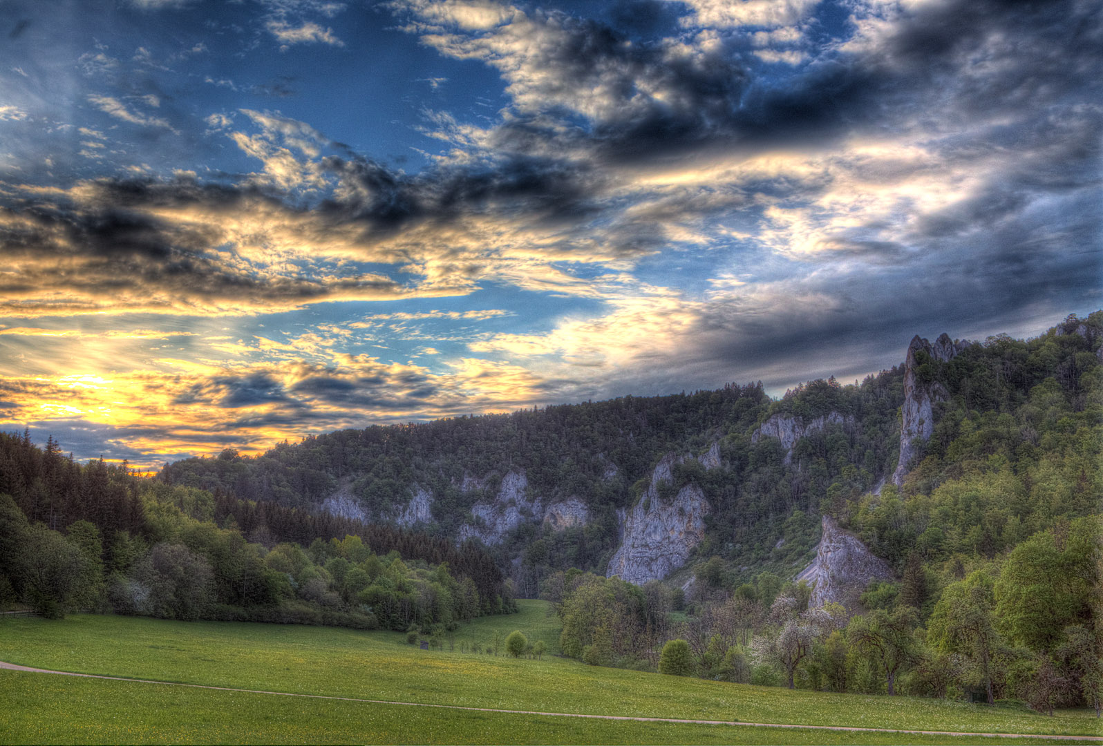 Felsen bei Fridingen