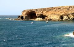 Felsen der Caleta Negra