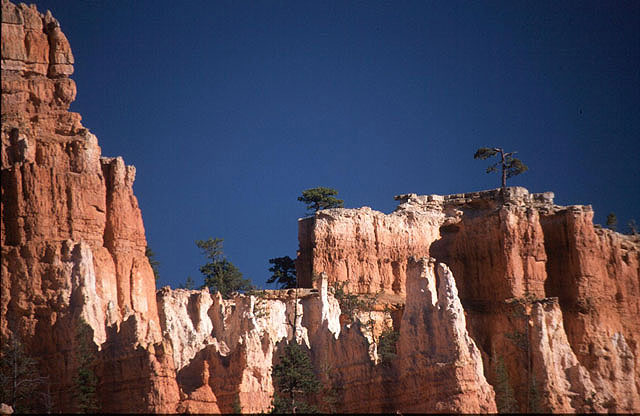 Felsen im Abendlicht, Bryce Canyon NP, USA