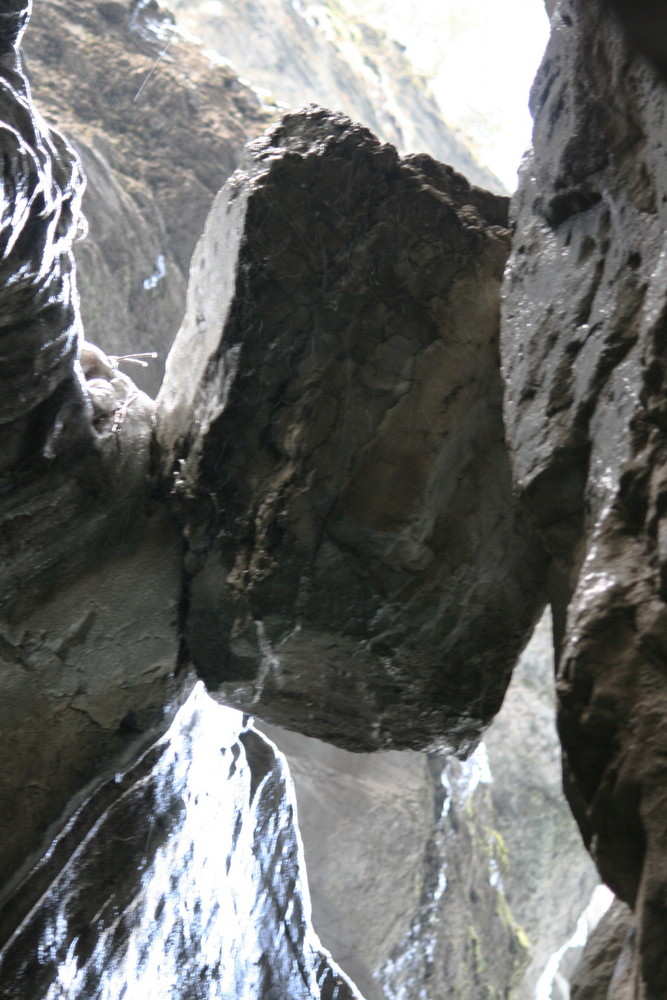 Felsen im Eis