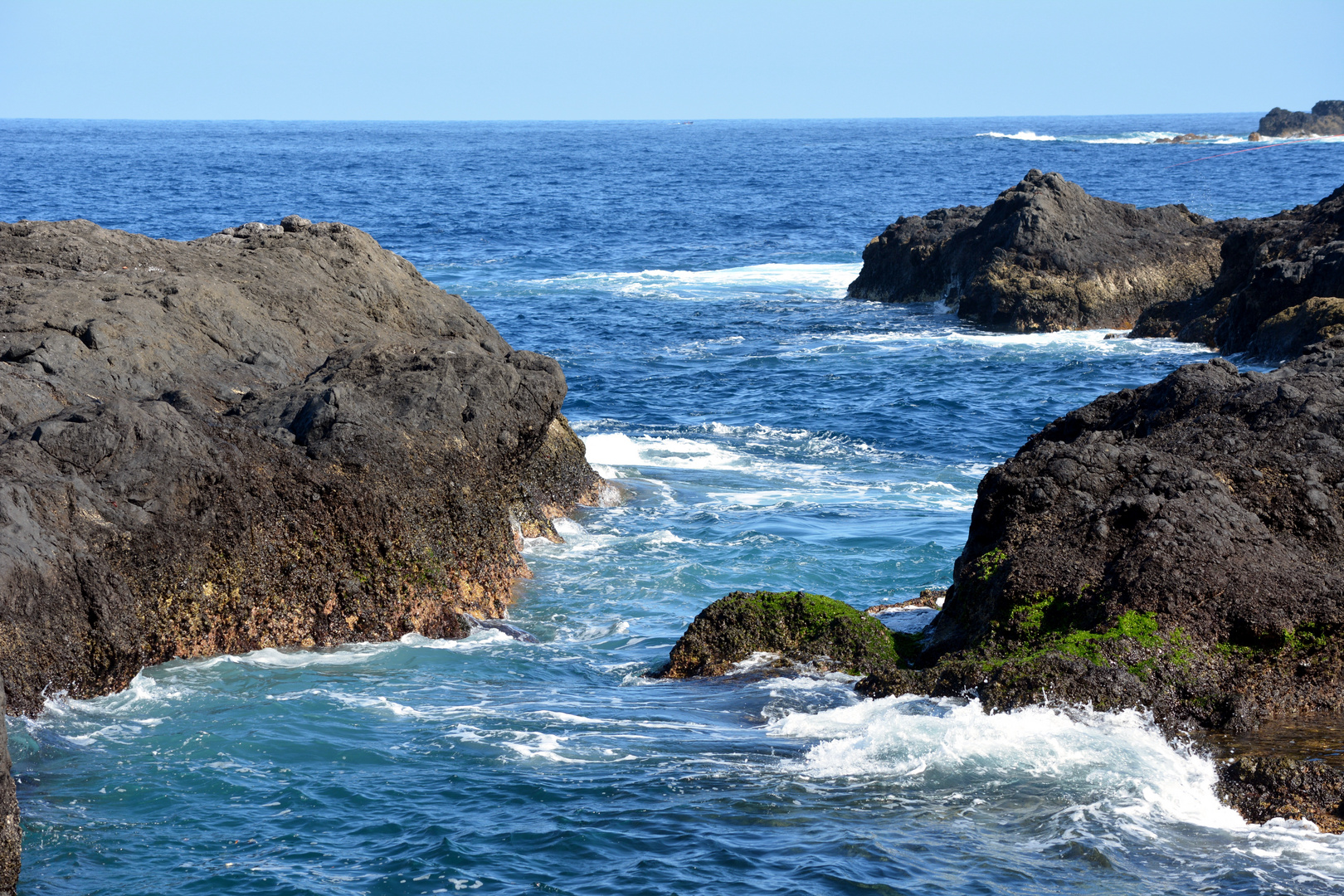 Felsen im Meer