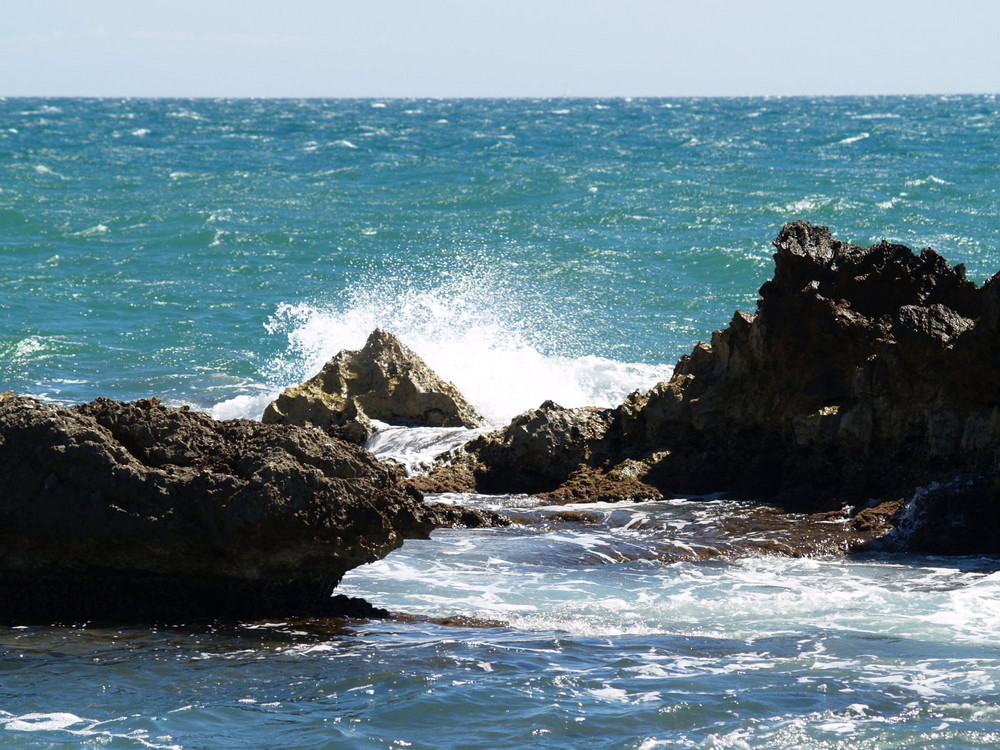 Felsen im Meer