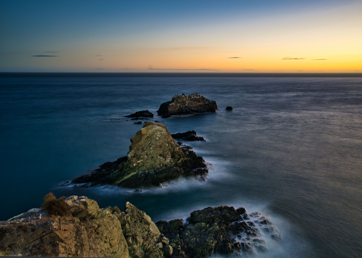 Felsen im Meer