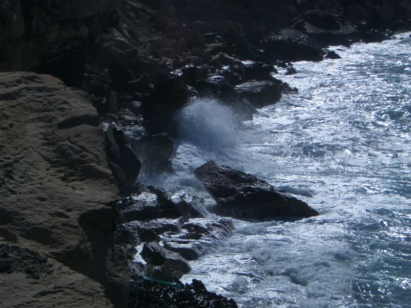 Felsen im Meer