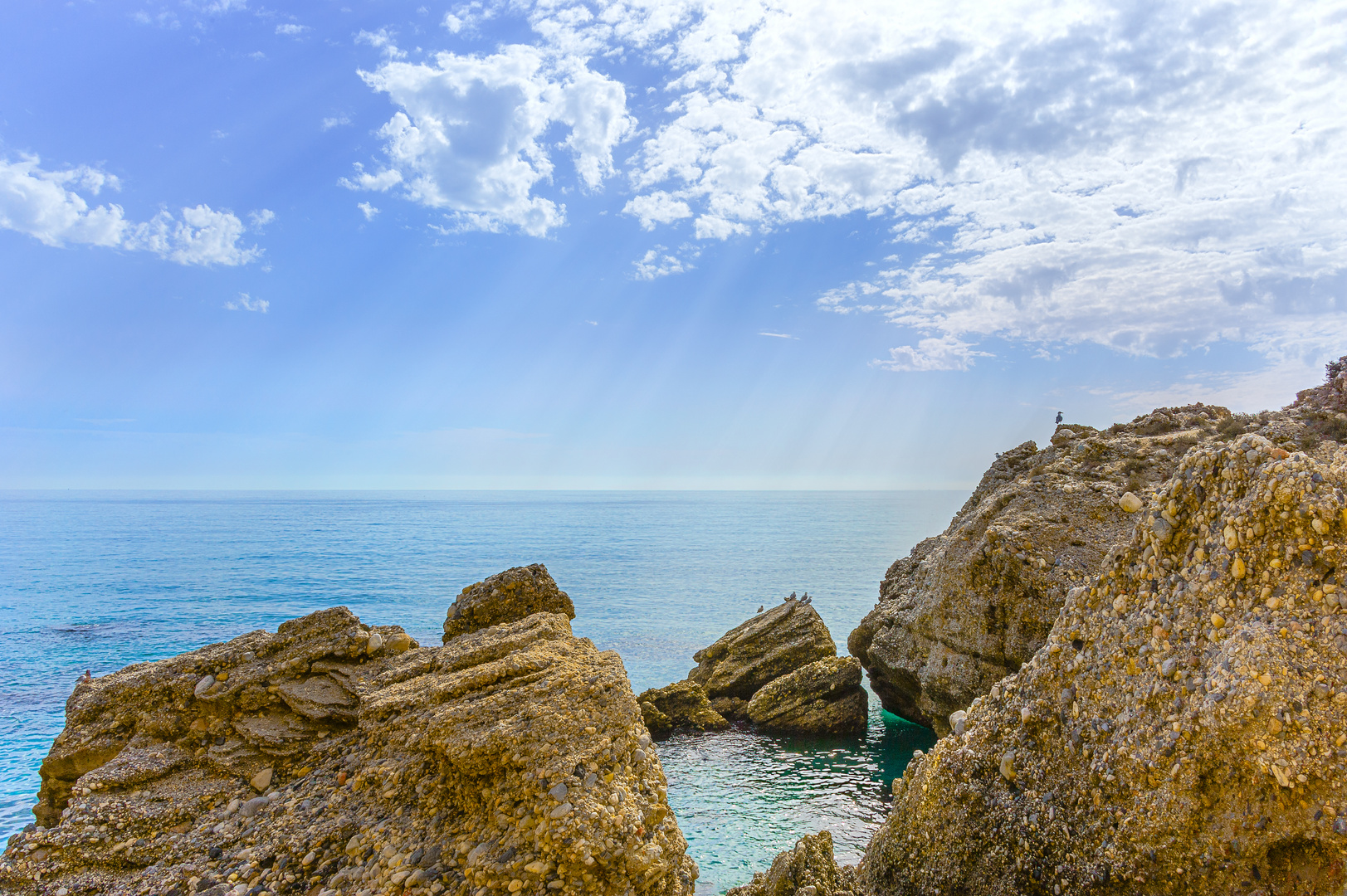 Felsen im Meer