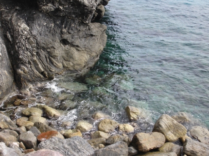 Felsen im Meer