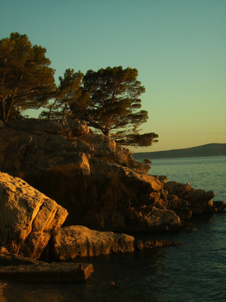 Felsen im Meer