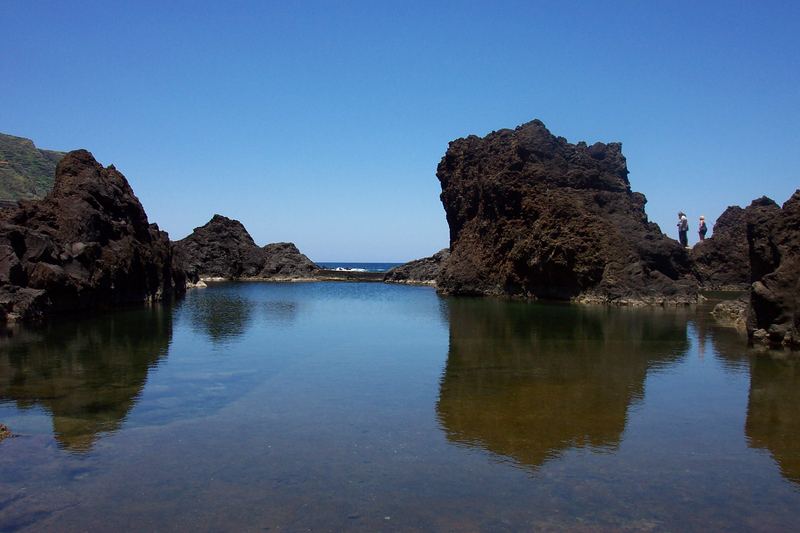 Felsen im Meer