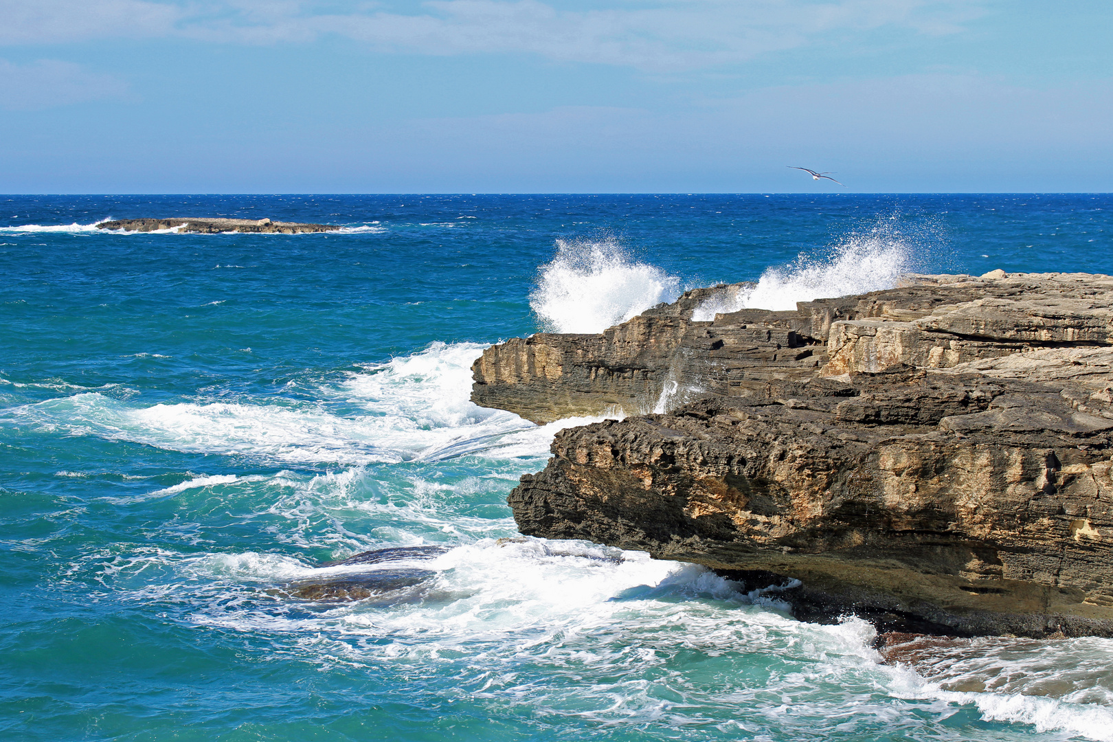 Felsen im Mittelmeer