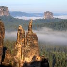 Felsen im Morgenlicht