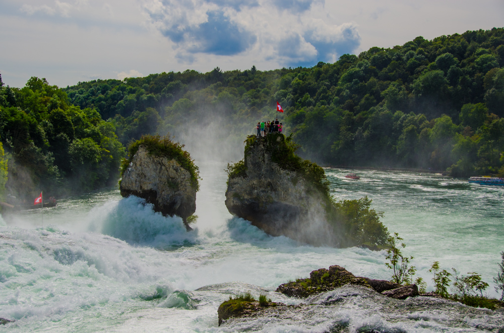 Felsen im Rheinfall