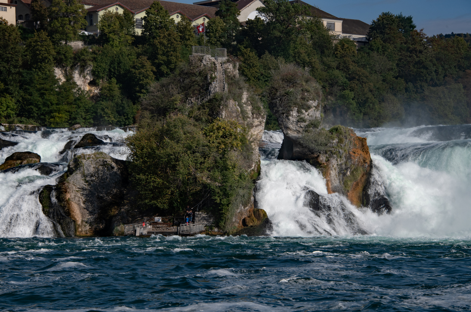 Felsen im Rheinfall