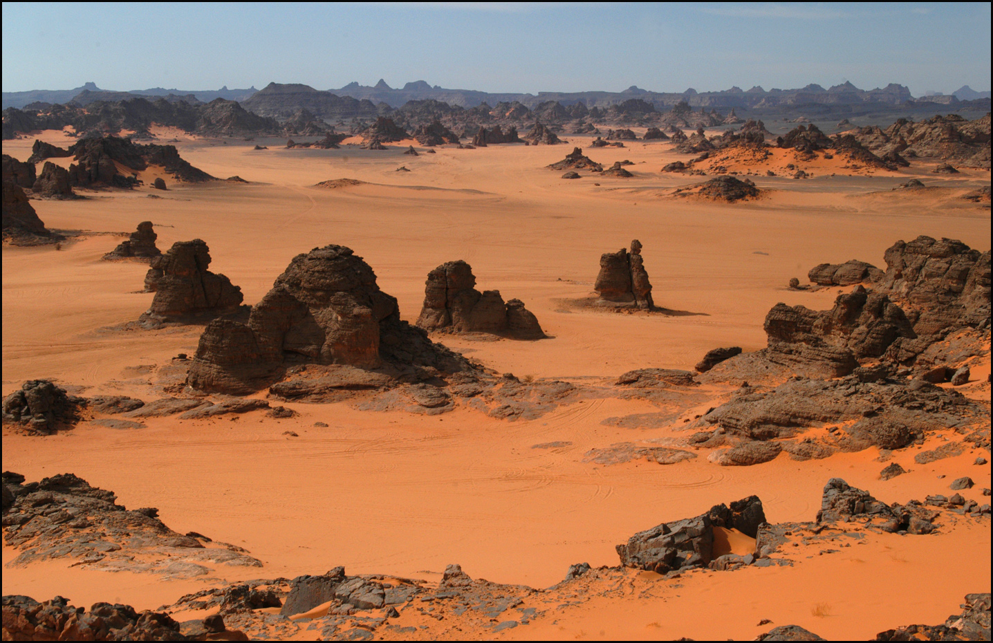 Felsen im Sand