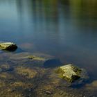 Felsen im See