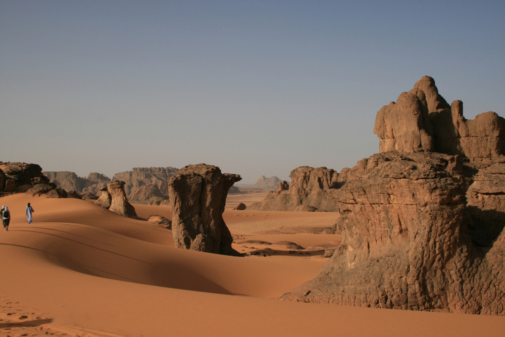 Felsen im Tassili Hoggar