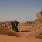 Felsen im Tassili Hoggar