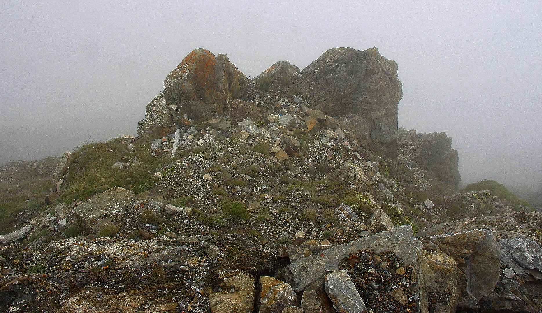 Felsen in 2850 m Höhe