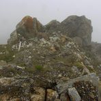 Felsen in 2850 m Höhe