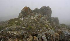 Felsen in 2850 m Höhe