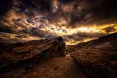 Felsen in Cornwall