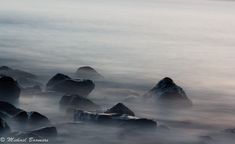 Felsen in der Brandung